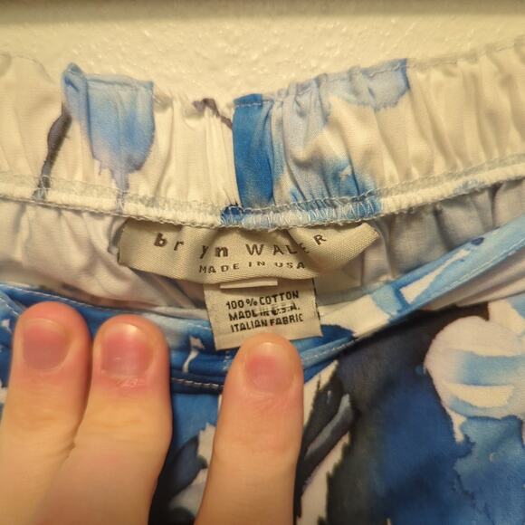 NWT Bryn Walker Cropped Floral Pull On Pants Sz XS - Picture 4 of 6